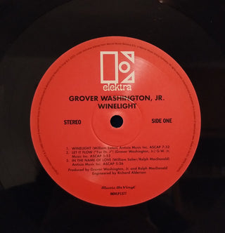 Grover Washington, Jr. : Winelight (LP, Album, RE, RM, 180)