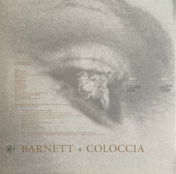 Barnett + Coloccia : Weld (LP, Album, Ltd)