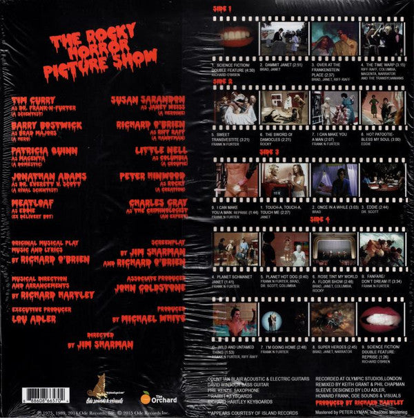 "The Rocky Horror Picture Show" Original Cast : The Rocky Horror Picture Show: Absolute Treasures (The Complete Soundtrack From The Original Movie) (2xLP, Album, RE, RM, Red)