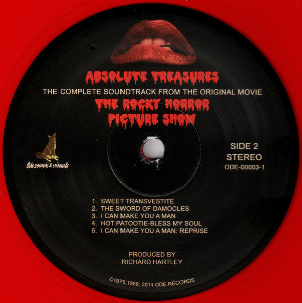 "The Rocky Horror Picture Show" Original Cast : The Rocky Horror Picture Show: Absolute Treasures (The Complete Soundtrack From The Original Movie) (2xLP, Album, RE, RM, Red)