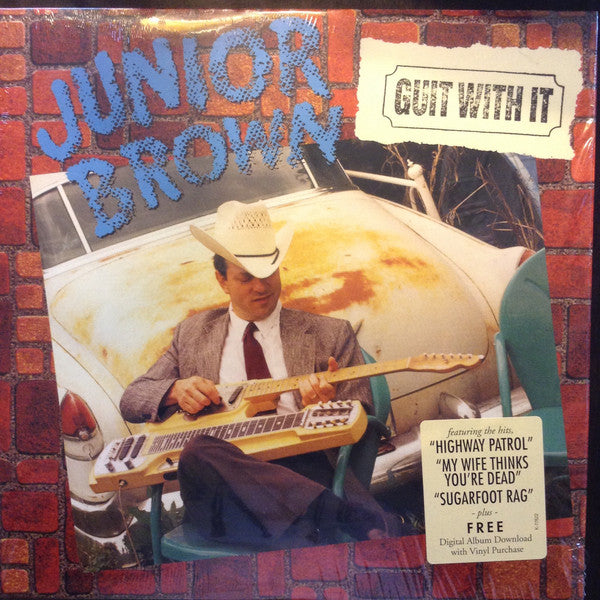 Junior Brown (2) : Guit With It (LP,Album,Reissue)