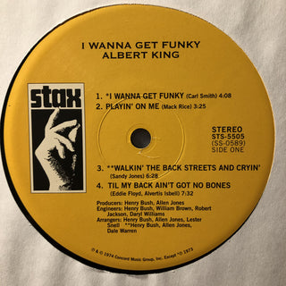 Albert King : I Wanna Get Funky (LP,Album,Reissue,Stereo)