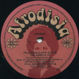 Fela Kuti And Africa 70 : Fear Not For Man (LP,Album,Reissue,Stereo)