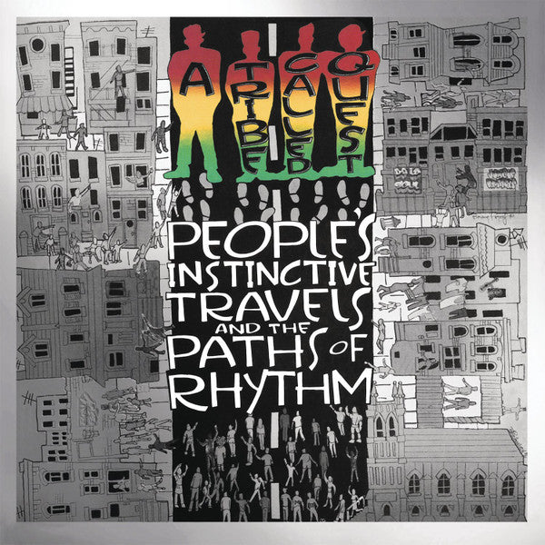 A Tribe Called Quest : People's Instinctive Travels And The Paths Of Rhythm (CD, Album, RE, RM)