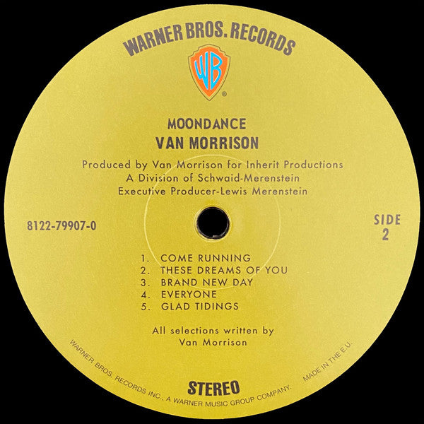 Van Morrison : Moondance (LP, Album, RE, Gat)