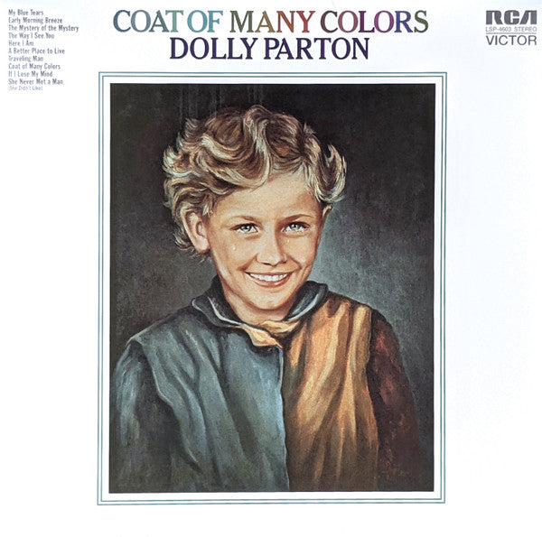 Dolly Parton : Coat Of Many Colors (LP, Album, RE, 180)