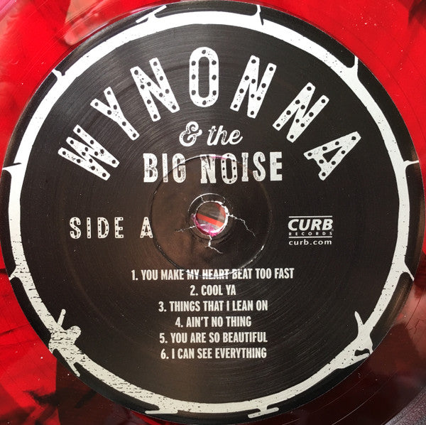 Wynonna & The Big Noise : Wynonna & The Big Noise (LP, Album, Red)