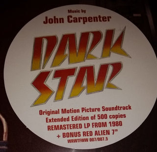 John Carpenter : Dark Star (Original Motion Picture Soundtrack) (LP,Album,Remastered)