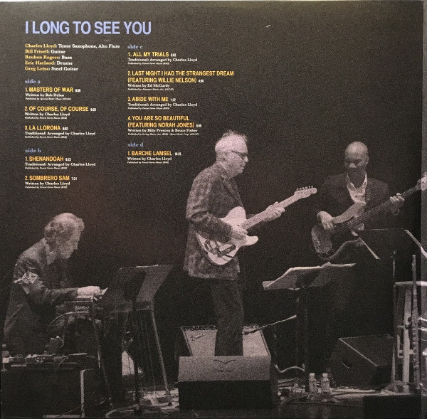 Charles Lloyd & The Marvels : I Long To See You (2xLP, Album)