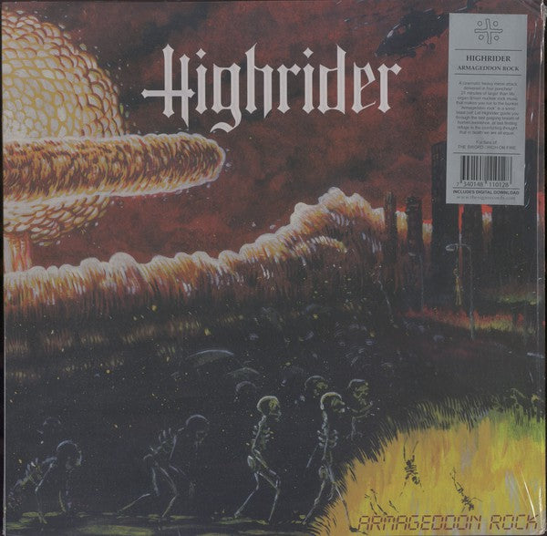 Highrider : Armageddon Rock (12", MiniAlbum, EP)