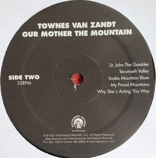 Townes Van Zandt : Our Mother The Mountain (LP, Album, RP)