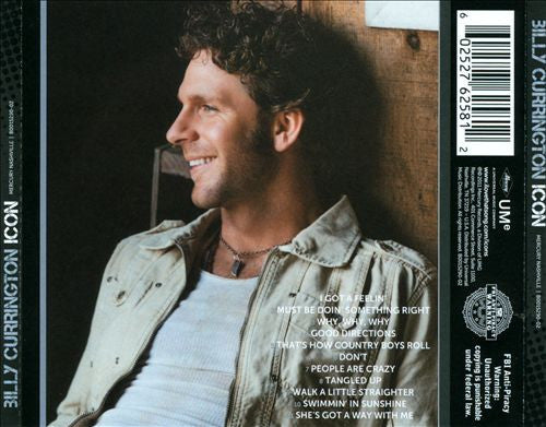 Billy Currington : Icon (CD, Comp)