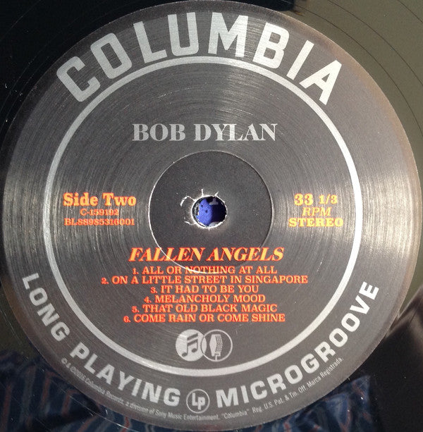 Bob Dylan : Fallen Angels (LP,Album)