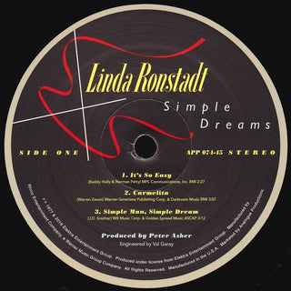 Linda Ronstadt : Simple Dreams (2x12", Album, Ltd, RE, RM, Gat)