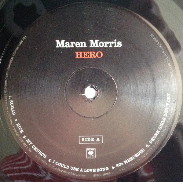 Maren Morris : Hero (LP, Album)