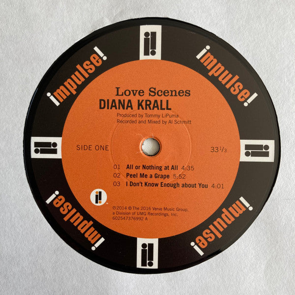 Diana Krall : Love Scenes (2xLP, Album, RE, 180)