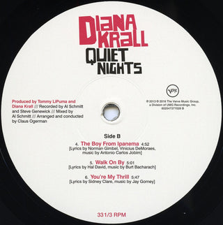 Diana Krall : Quiet Nights (2xLP, Album, 180)