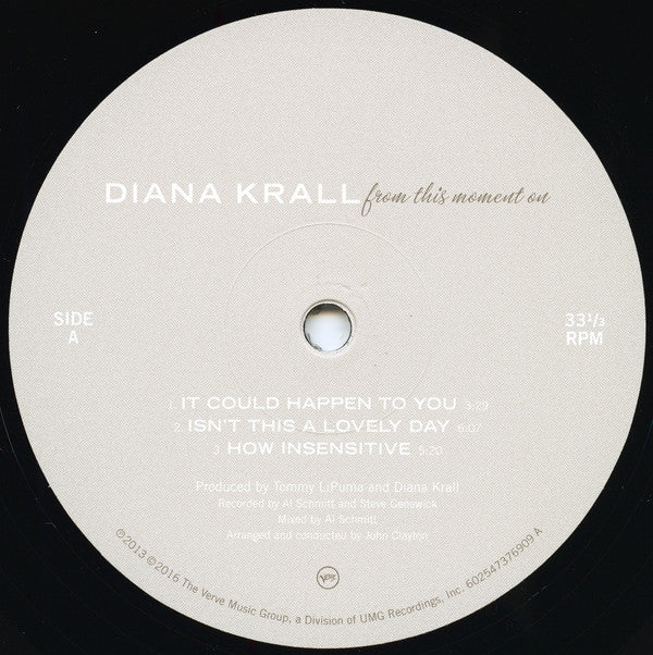 Diana Krall : From This Moment On (2xLP, Album, RE, 180)