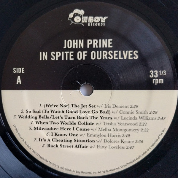 John Prine : In Spite Of Ourselves  (LP, Album, RE)