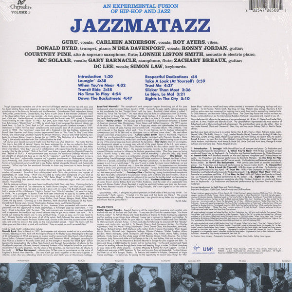 Guru : Jazzmatazz (Volume 1) (LP,Reissue)