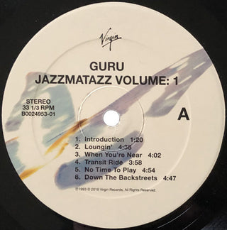 Guru : Jazzmatazz (Volume 1) (LP,Reissue)