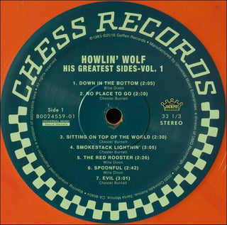 Howlin' Wolf : His Greatest Sides, Volume One (LP,Compilation,Limited Edition,Reissue)