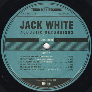 Jack White (2) : Acoustic Recordings 1998-2016 (2xLP, Album, RM, 180)