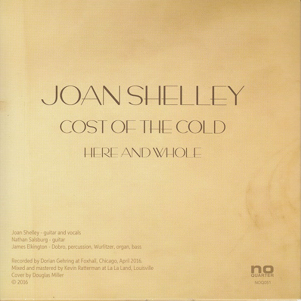 Joan Shelley : Cost Of The Cold (7", Single)