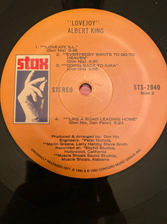 Albert King : Lovejoy (LP, Album, RE)