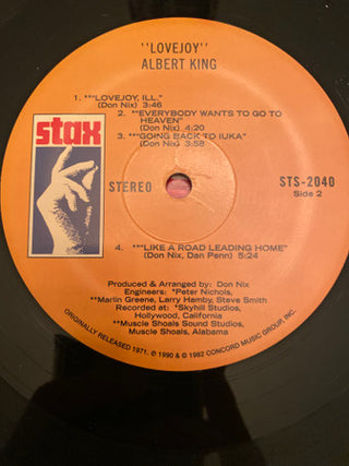 Albert King : Lovejoy (LP,Album,Reissue)