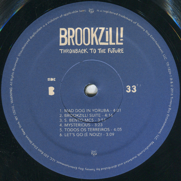 Brookzill! : Throwback To The Future (LP, Album)