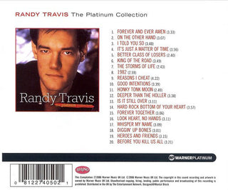 Randy Travis : The Platinum Collection (CD, Comp)