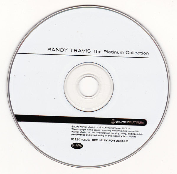 Randy Travis : The Platinum Collection (CD, Comp)