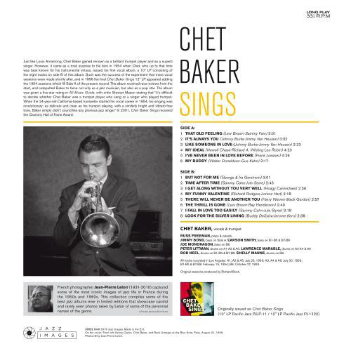 Chet Baker : Chet Baker Sings (LP,Album,Deluxe Edition,Limited Edition,Reissue)