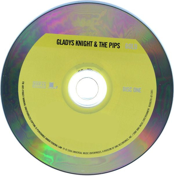 Gladys Knight And The Pips : Gold (2xCD, Comp, RM)