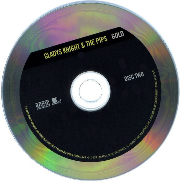 Gladys Knight And The Pips : Gold (2xCD, Comp, RM)