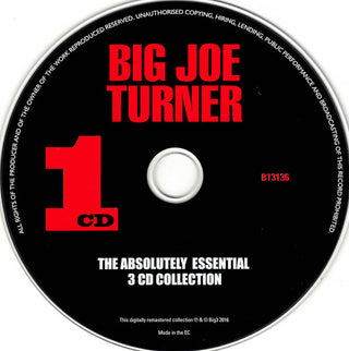 Big Joe Turner : The Absolutely Essential 3cd Collection (3xCD, Comp, RM, Dig)