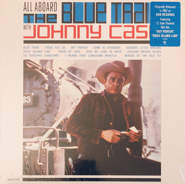 Johnny Cash : All Aboard The Blue Train (LP, Album, Comp, RE)