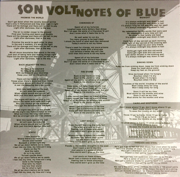 Son Volt : Notes Of Blue (LP,Album)