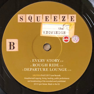 Squeeze (2) : The Knowledge (2xLP, Album)