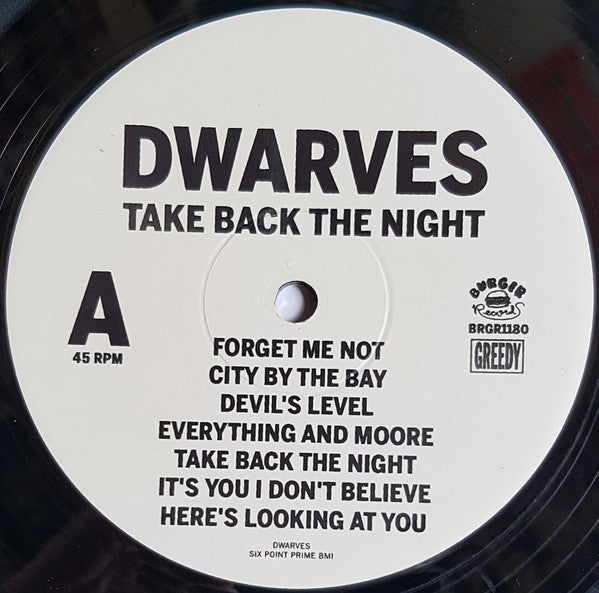 Dwarves : Take Back The Night (LP, Album)
