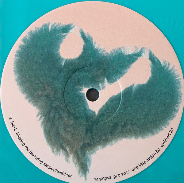 Björk : Blissing Me (12", Single, Ltd, Aqu)