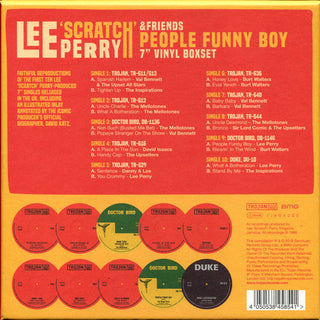 Lee Perry & Friends : People Funny Boy: The Early Upsetter Singles  (10x7", Ltd + Box, Comp)