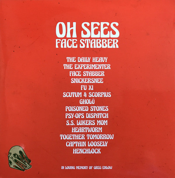 Thee Oh Sees : Face Stabber (2xLP, Ltd)