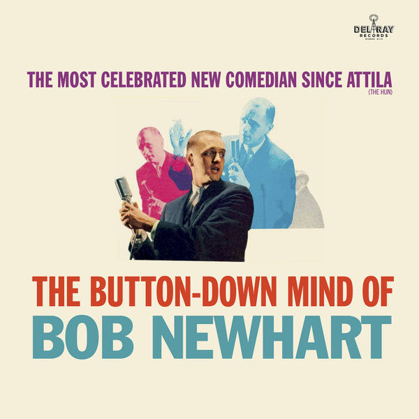 Bob Newhart : The Button-Down Mind Of Bob Newhart (LP, Album, RE)