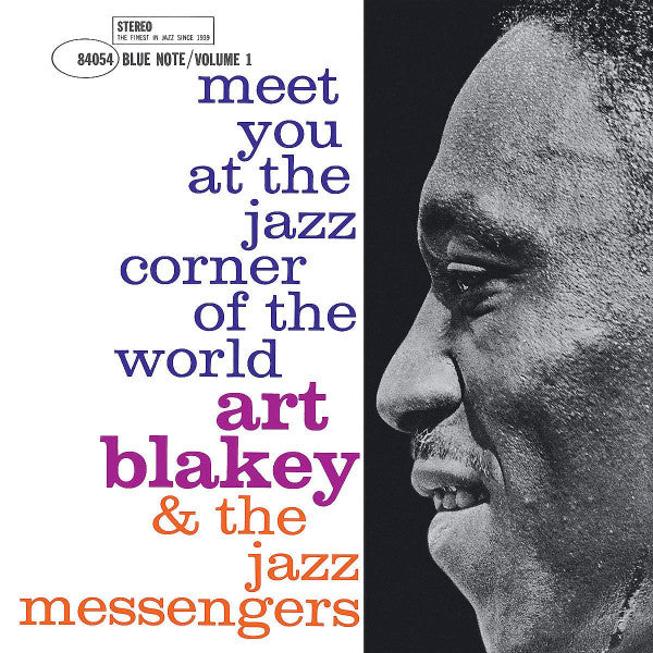 Art Blakey & The Jazz Messengers : Meet You At The Jazz Corner Of The World (Volume 1) (LP, Album, RE, 180)