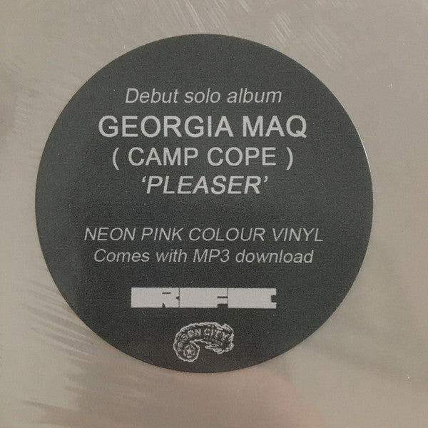 Georgia Maq : Pleaser (LP, Album, Pin)