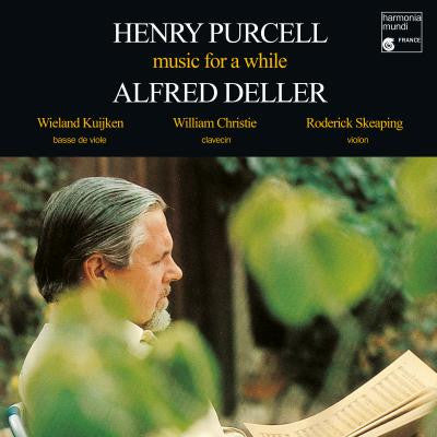 Henry Purcell - Alfred Deller, Wieland Kuijken, William Christie, Roderick Skeaping : Music For A While (LP, Album, RE, RM)
