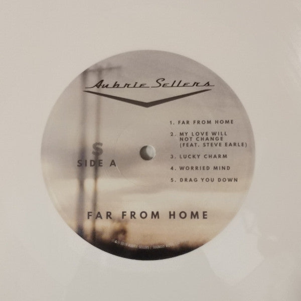 Aubrie Sellers : Far From Home (2xLP, Album, Etch, Whi)