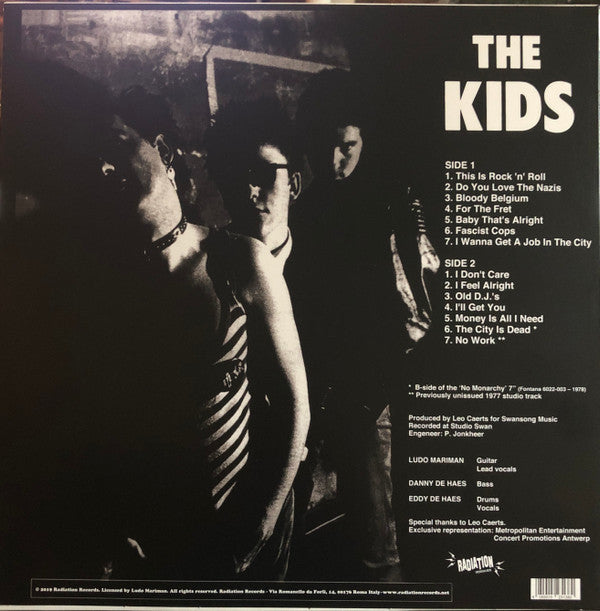 The Kids : The Kids (LP, RE)